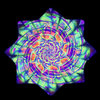 PrismOm Vortex UV Reactive Flowstar Dapo