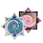 Star Spiral Dream - Blue & Pink UV Dapo Flowstar