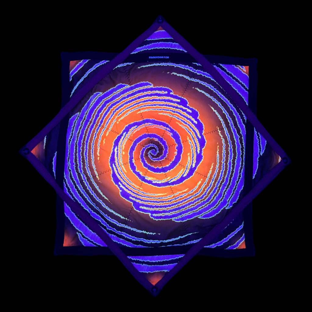 Glowing Classic Swirl UV Reactive Dapo Flowstar