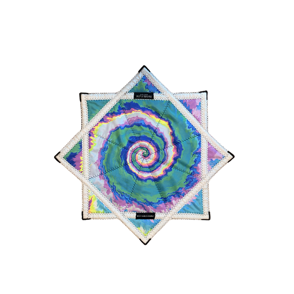 Star Spiral Dream - Blue & Pink UV Dapo Flowstar