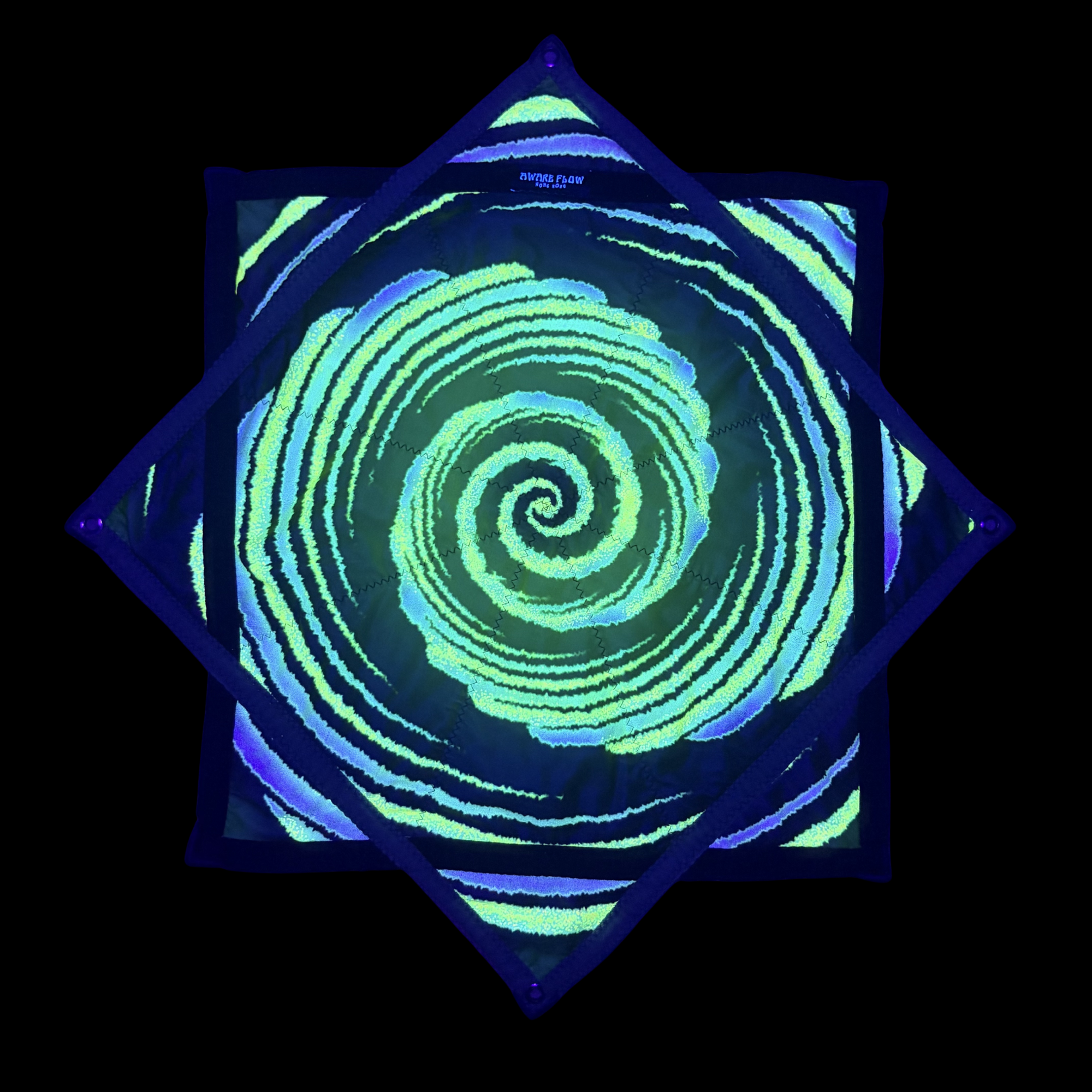 Glowing Classic Swirl UV Reactive Dapo Flowstar