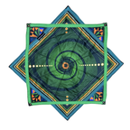 Circle Hong Kong Mandala Double-side UV reaction dapo flowstar