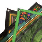 Circle Hong Kong Mandala Double-side UV reaction dapo flowstar