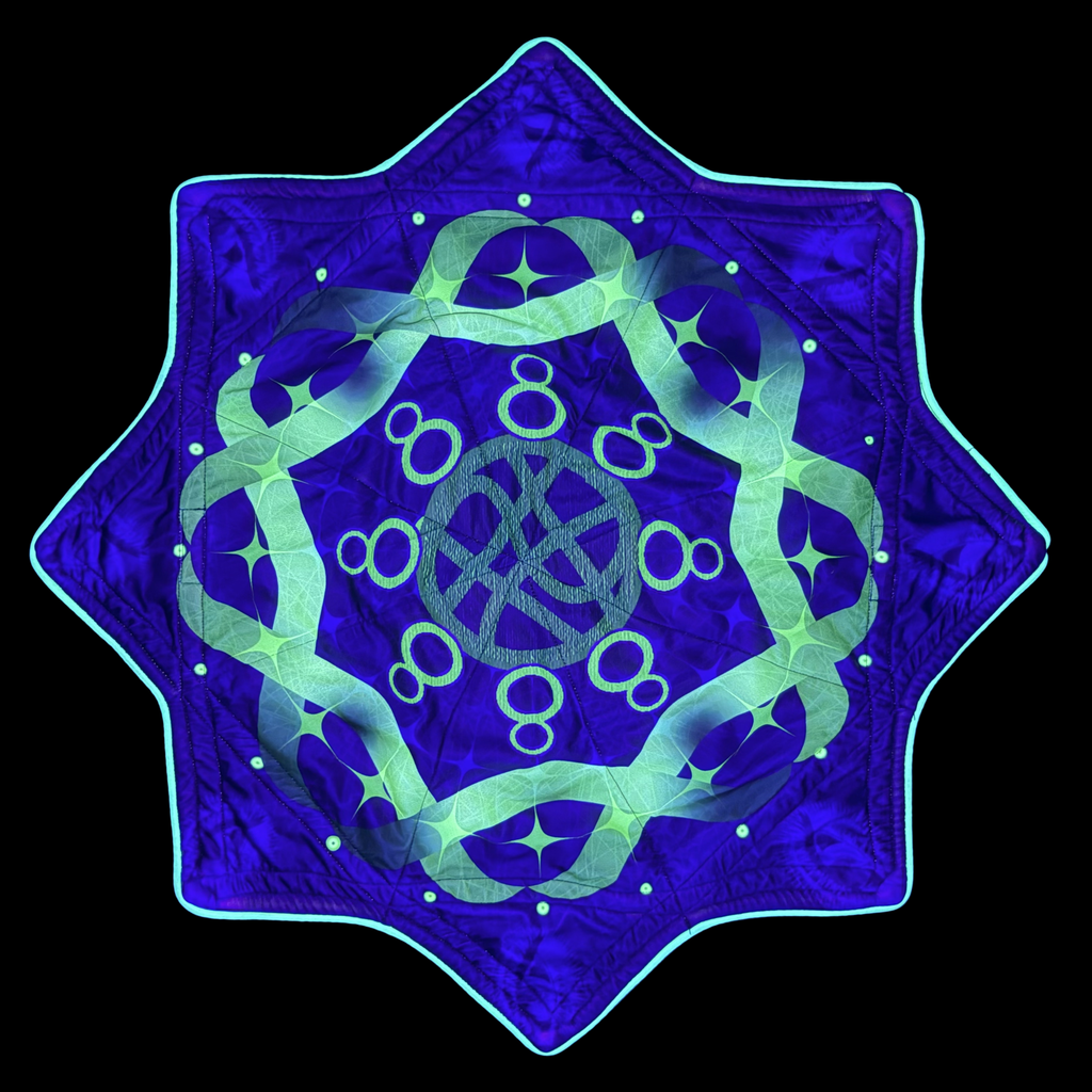 Emerald Celtic Knot x Rainbow 333  UV Flowstar Dapo