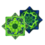 Emerald Celtic Knot x Rainbow 333  UV Flowstar Dapo