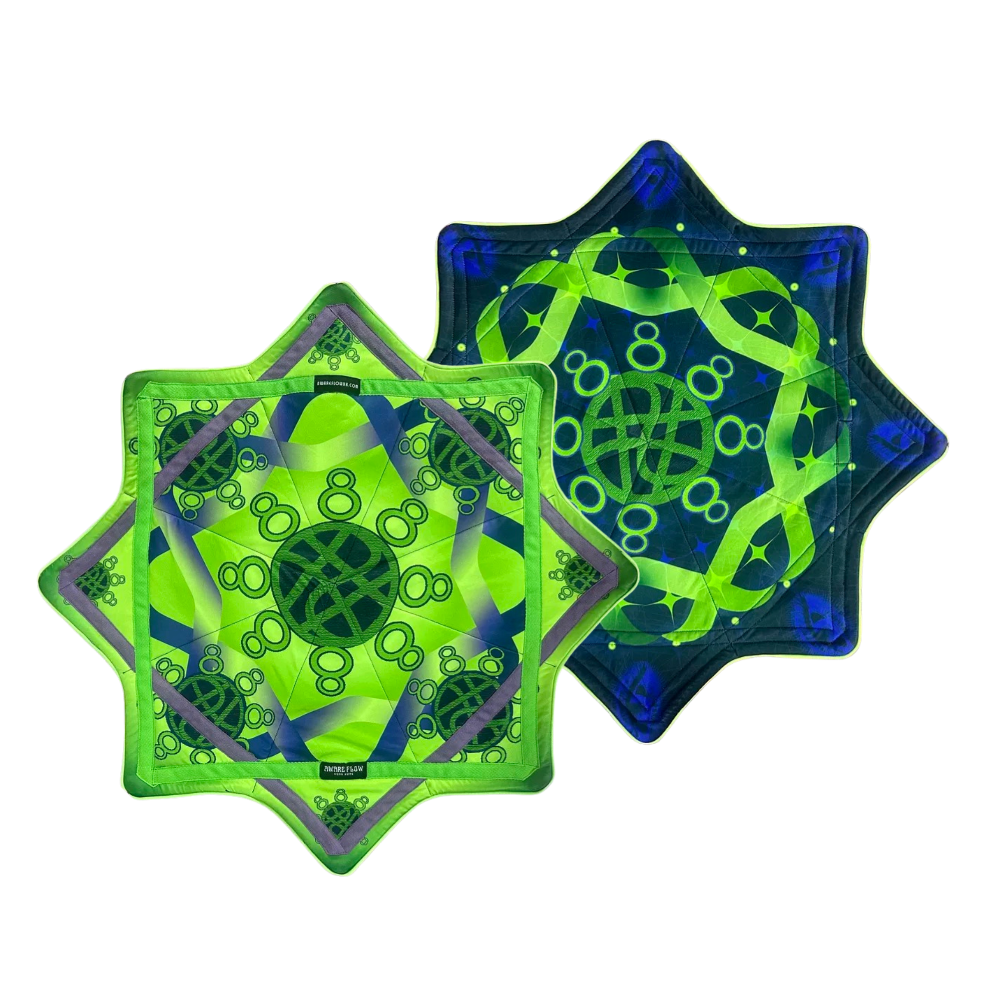 Emerald Celtic Knot x Rainbow 333  UV Flowstar Dapo