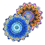 Deep Ocean & Solar Fire 16 point - UV Reaction Dapostar/Flowstar