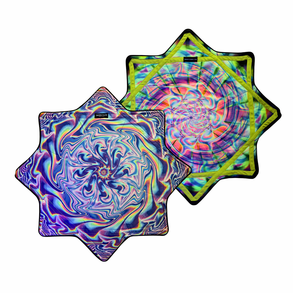 PsyWave Mandala - UV Reactive Flowstar Dapostar