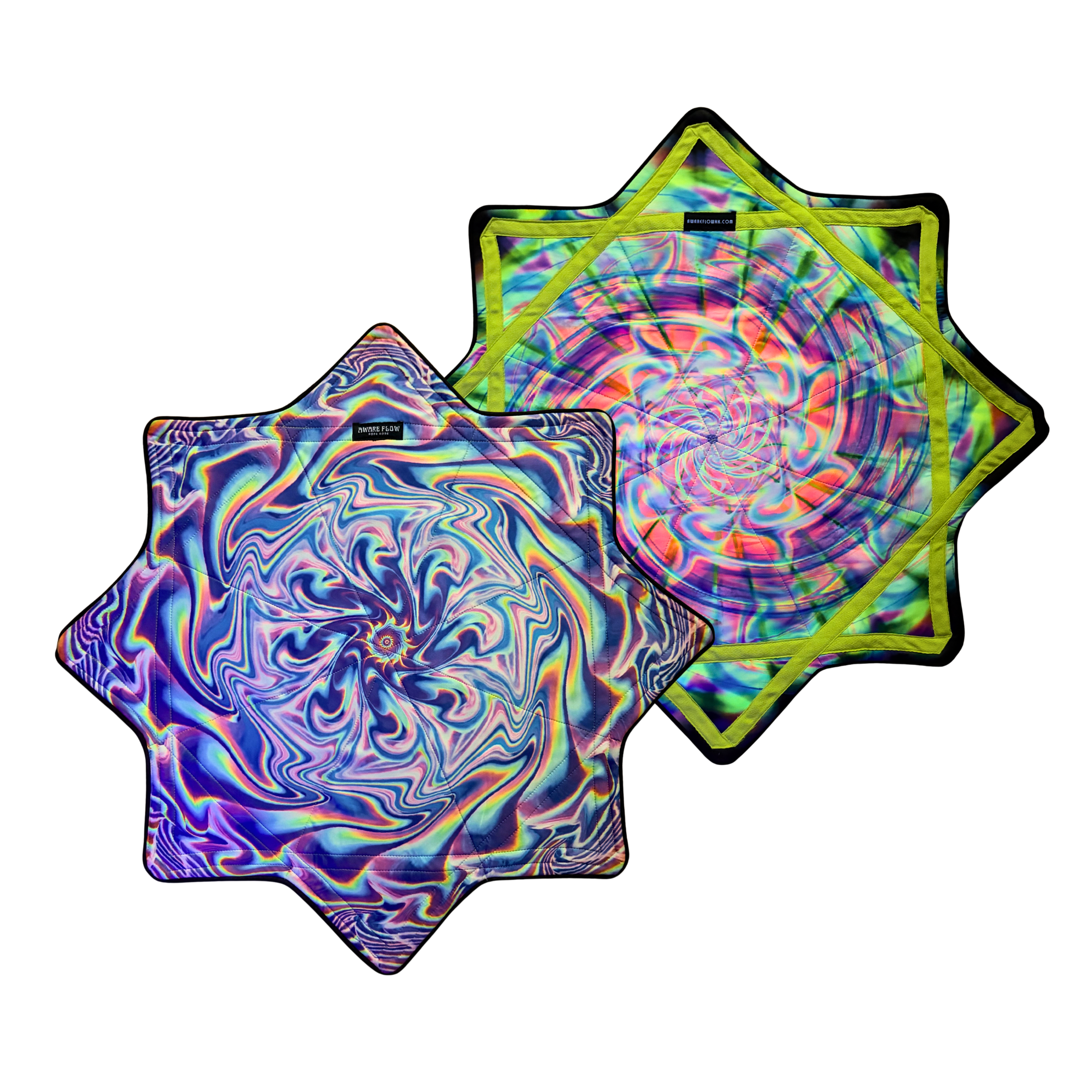 PsyWave Mandala - UV Reactive Flowstar Dapostar