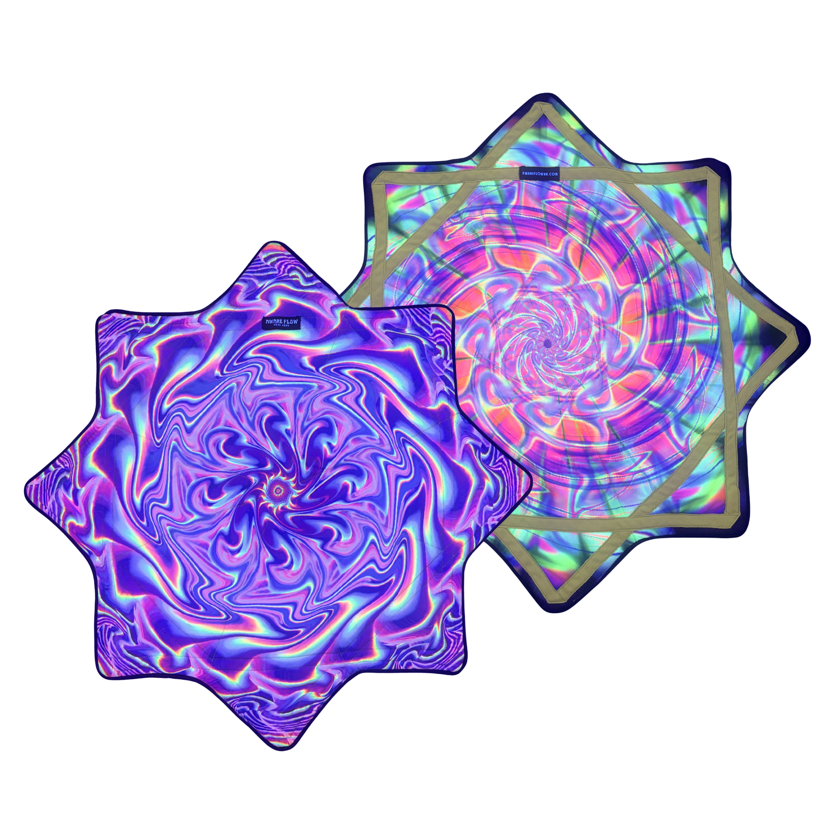 PsyWave Mandala - UV Reactive Flowstar Dapostar