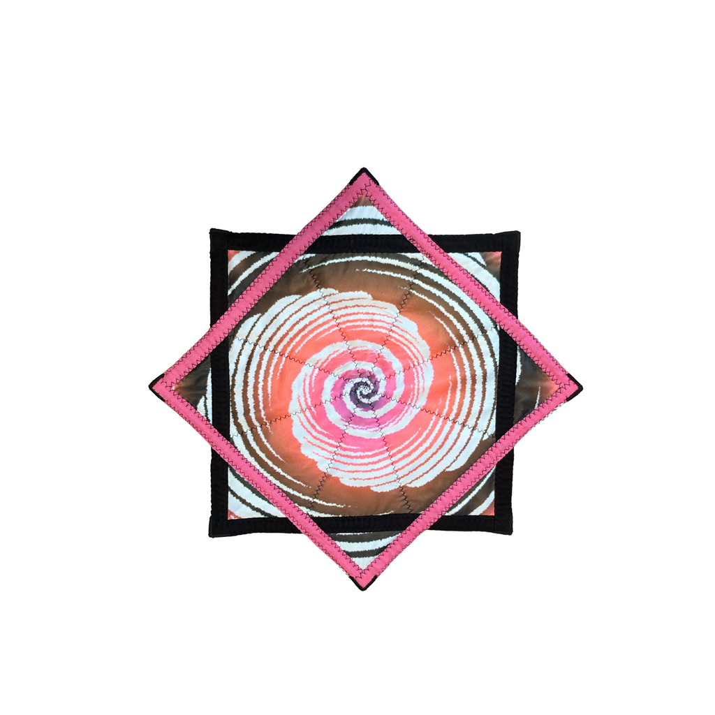 Star Spiral Dream - Blue & Pink UV Dapo Flowstar