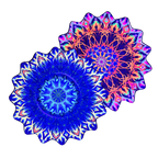 Deep Ocean & Solar Fire 16 point - UV Reaction Dapostar/Flowstar