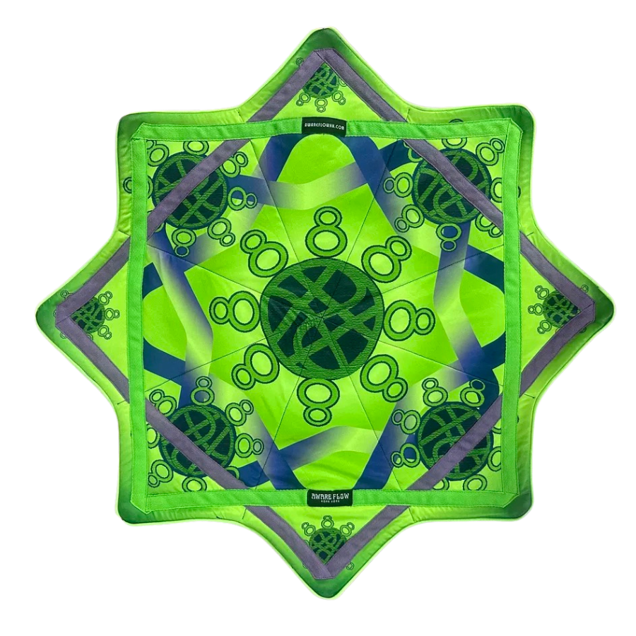 Emerald Celtic Knot x Rainbow 333  UV Flowstar Dapo