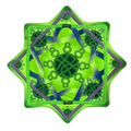 Emerald Celtic Knot x DJ Rainbow 333 UV Flowstar Dapo