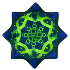 Emerald Celtic Knot x Rainbow 333  UV Flowstar Dapo