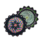 Neon Vortex Double-Sided UV Reactive Flowstar Dapo