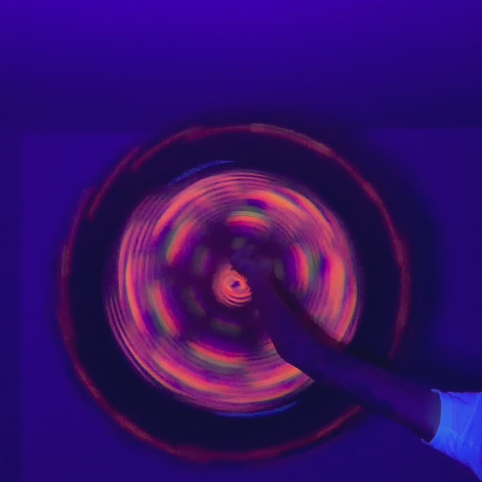 Neon Vortex Double-Sided UV Reactive Flowstar Dapo