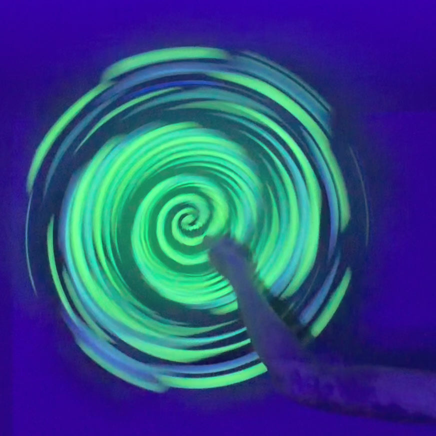Glowing Classic Swirl UV Reactive Dapo Flowstar