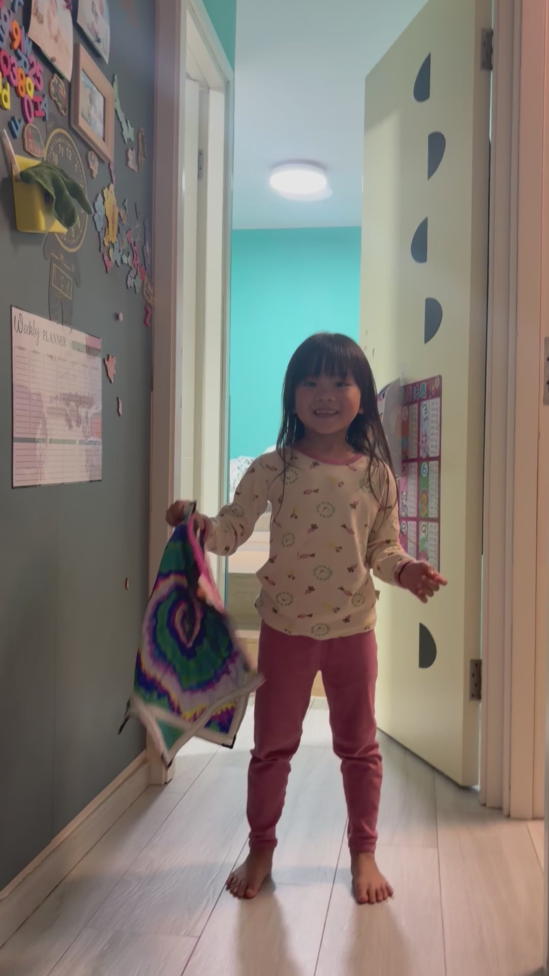 Star Spiral Dream - Blue & Pink UV Dapo Flowstar