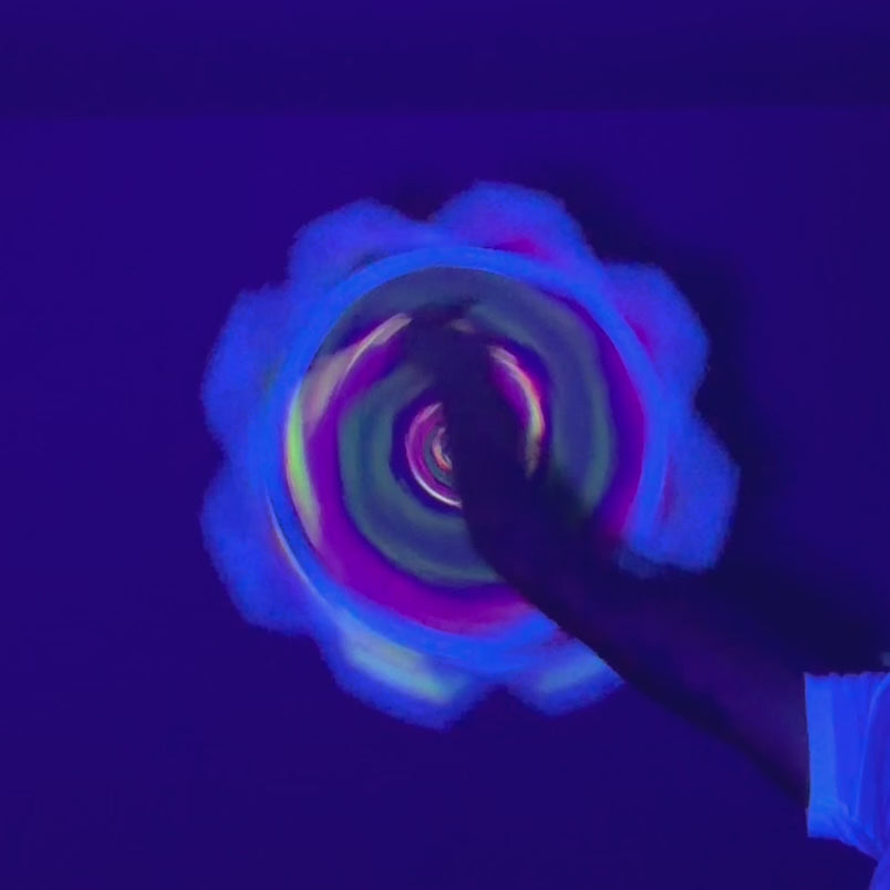 Star Spiral Dream - Blue & Pink UV Dapo Flowstar