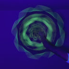 Emerald Celtic Knot x Rainbow 333  UV Flowstar Dapo