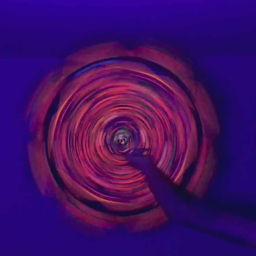 Circle Hong Kong Mandala Double-side UV reaction dapo flowstar