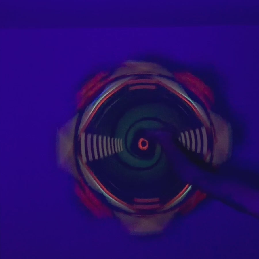 Circle Hong Kong Mandala Double-side UV reaction dapo flowstar